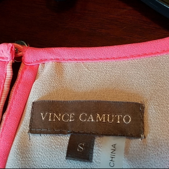 Vince Camuto Pink Striped Sleeveless Top - Picture 5 of 6